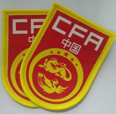 2016中国足球队队徽机绣队徽n98队徽中国队足球队t恤队徽家具设计cad2015图片