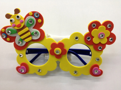 eva眼镜 卡通动物装饰 diy手工制作益智个性材料3d立体幼儿美劳课_动物世界 eva眼镜 卡通动物装饰 diy手工制作益智个性材料3d立体幼儿美劳课
