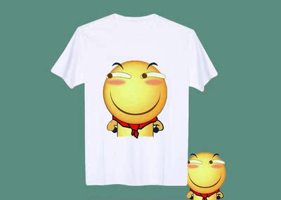 滑稽t恤短袖卡吧衣服表情百度贴吧斜眼笑显卡吧男女卡吧战袍t恤