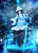 taobao agent cos服装LOL 英雄联盟 冰雪圣诞节 lulu璐璐仙靈女巫cosplay服装