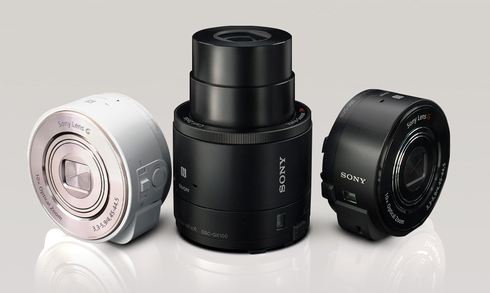 sony/索尼 dsc-qx10智能手机镜头相机 10倍变焦 全国联保正品行货