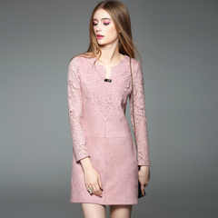 蕾丝连衣筒裙价格_蕾丝连衣筒裙图片