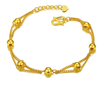 梦金园9999黄金手链价格_梦金园9999黄金手