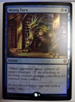 MTG disobedience is against the English flash commander legend