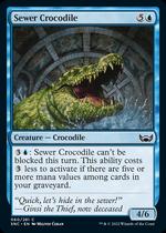 Domingo Old Zhao Magic The Gathering New Capena English Flash Japanese India Sewer Crocodile