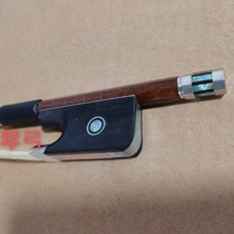 Professional performance level Brazilian wood color shellfish screw eyes viola bow