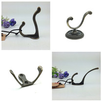 Creative retro iron craft single hook adhesive hook hardware accessories bronze clothing store decoration wall hanging hook