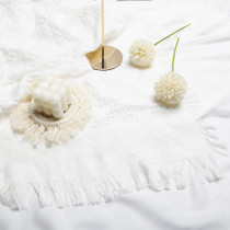 ins thickened milky white three-dimensional pattern background cloth Photo props photography decoration cake food photography tablecloth