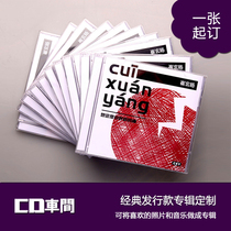 CD workshop classic release personal album custom cd gift CD box cover to picture Production Printing Processing