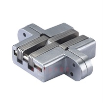 LEYE Stainless Steel Folding Door Cross Hinge Invisible Door Hinge Invisible Door Hinge Concline LY-08