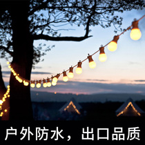 led Lantern string lights full of stars decorated villa garden courtyard balcony outdoor rain-proof small bulb hanging lights