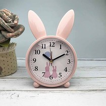 Alarm clock Creative personality Lazy bedside clock Boy bedroom Childrens room clock Student dedicated girl cute pendulum