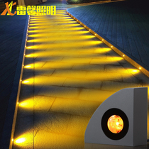 Step light spotlight step light led outdoor waterproof stair light Square Park hotel aisle corner floor foot light