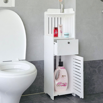 Bathroom shelf Floor-to-ceiling bathroom storage cabinet Washstand storage rack Toilet corner rack Toilet side cabinet Waterproof