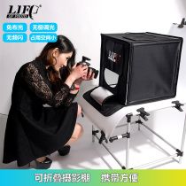 Opal recommends Lifei LED studio small still life jewelry Taobao soft light fill light light box set photo