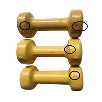 Defective offers berserk dip dumbbell low-cost treatment between men and women rubberized dumbbells exercise arm