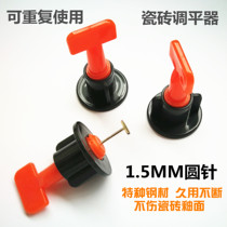 Preferable repeated use of rotating tiles Find a flat screw cycle using a rapin applique tile positioning levelling instrument