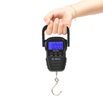 Japan electronic portable scale Portable small household small scale 50kg high precision express scale hook tension hanging scale