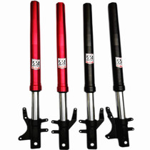Monkey front shock absorber M3M5M6 modified shock absorber lengthened msx125 silver steel Monster motorcycle fork