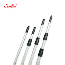 Chaobao 4 meters 4 5 meters three-section extended aluminum alloy telescopic high-altitude cleaning rod clean and sanitary shrink Rod