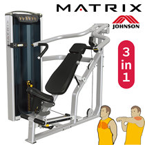 American Qiaoshan MATRIX multi-directional recommendation training machine VS-S131 exercise pectoralis major deltoid triceps