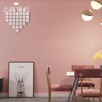 Wall wallpaper self-adhesive home wallpaper ins self-adhesive 2020 new dormitory bedroom plain color commercial high-grade background wall