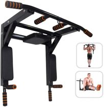 Wall single parallel bars indoor wall perforated multifunctional exercise home fitness device power-up device household boom