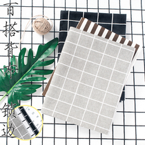 Black and white checkered striped background Bins simple table cloth swing pat cover photoshoot Props Net Red Live open box