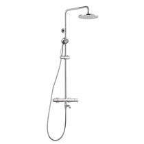 Huida HDB233LY thermostatic shower faucet set hanging wall type cold and hot water Full copper shower