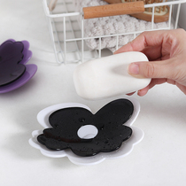 Fancy double plastic soap box fashion modern creative bathroom plastic soap box Japanese soap dish without lid