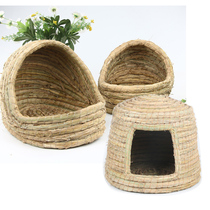Hamster grass nest warm winter squirrel Dutch pig Chinchilla chinchilla Guinea Pig Hedgehog pet supplies rabbit nest rabbit house grass nest