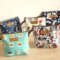 Waterproof coated oxford cloth large number zero wallet sanitary cotton bag charger containing bag hand carrying small bag