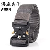 3 8cm tactical belt male military fans tactical belt multifunctional nylon outdoor training Belt