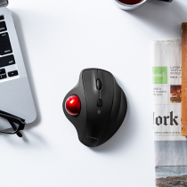 Nippon mountain SANWA trackball mouse has wireless Bluetooth MAC dual-mode ready-to-use ergonomics can be customized