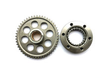 Suitable for motorcycle Big Pedal silver blade 250BJ250T-8 overrunning clutch starting disc over the bridge gear one-way device