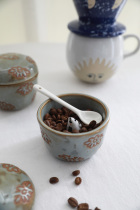 MUSe Garden open cover surprise Meidan U Home hand made kiln change three-dimensional dog sugar pot ceramic seasoning pot
