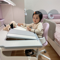 iloom Korea imported childrens learning tables and chairs primary school desks writing desks and chairs set liftable desks