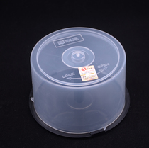  Disc bucket Pudding bucket CD DVD bucket 50 pieces empty bucket Disc box Transparent plastic bucket Disc storage bucket