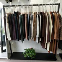 Nordic Net red hanger floor-to-ceiling coat rack bedroom simple modern home room living room clothing store shelf