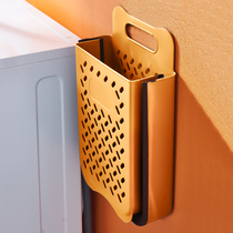 Bathroom clothes rack non-perforated wall hanging clothes toilet supplies Daquan household toilet storage artifact