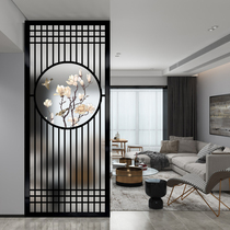 New Chinese screen partition living room entry porch block bedroom sink simple modern European frosted glass