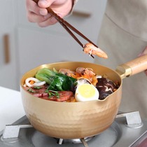Like a secret non-stick snow pan aluminum alloy pot with lid thick induction cooker gas stove milk pot cooking noodle pot