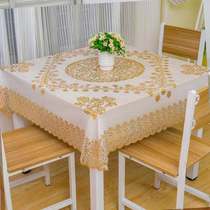 Thickened square tablecloth waterproof anti-iron disposable tablecloth table square tablecloth mahjong tablecloth PVC