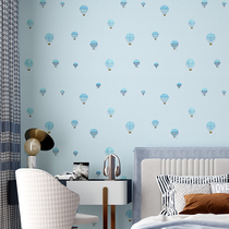 Thick self-adhesive environmentally friendly tasteless waterproof cartoon childrens room wallpaper self-attached baby room boy girl bedroom wallpaper