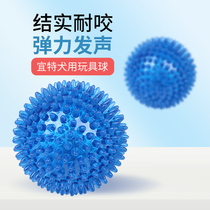 Yite dog toy sounding thorn ball large dog golden retriever bite resistant puppies Teddy poodle chewing glue pet