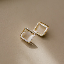 Sturbolea elegant atmosphere ~ advanced sense earrings female 2021 new fashion earrings Net red temperament earrings