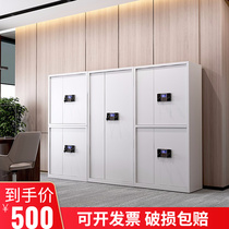 Security cabinet electronic fingerprint intelligent password lock tin cabinet financial filing cabinet information Cabinet Office filing cabinet