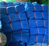 Sea water blue building safety net construction site engineering protection net flame retardant sky blue construction dense mesh anti-falling decoration net