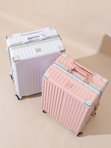 Luggage Net red trolley case female small suitcase universal wheel men ins password box 20 inch 24 leather box 28