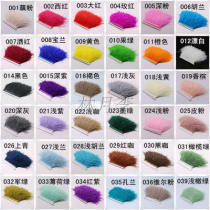 The shopkeeper recommended 10-15cm ostrich hair lace factory direct wedding stage clothing accessories DIY multi-color optional